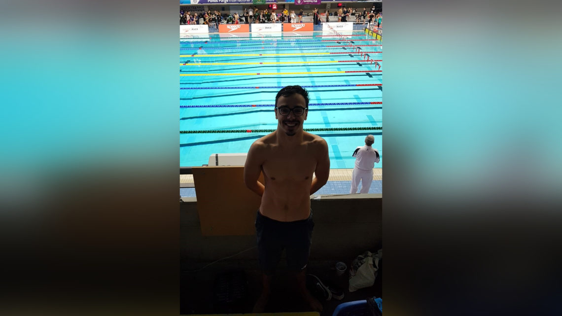 Francisco Gonçalves no British University Championship Swimming