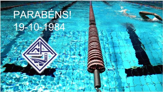 CNAC comemora o 37º aniversário ao serviço da natação Conimbricense  19/10/1984 | 19/10/2021