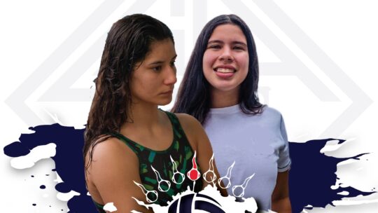 Alice Rodrigues e Maria Vicente, atletas do CNAC selecionadas para o estágio da Seleção Nacional Sub-20