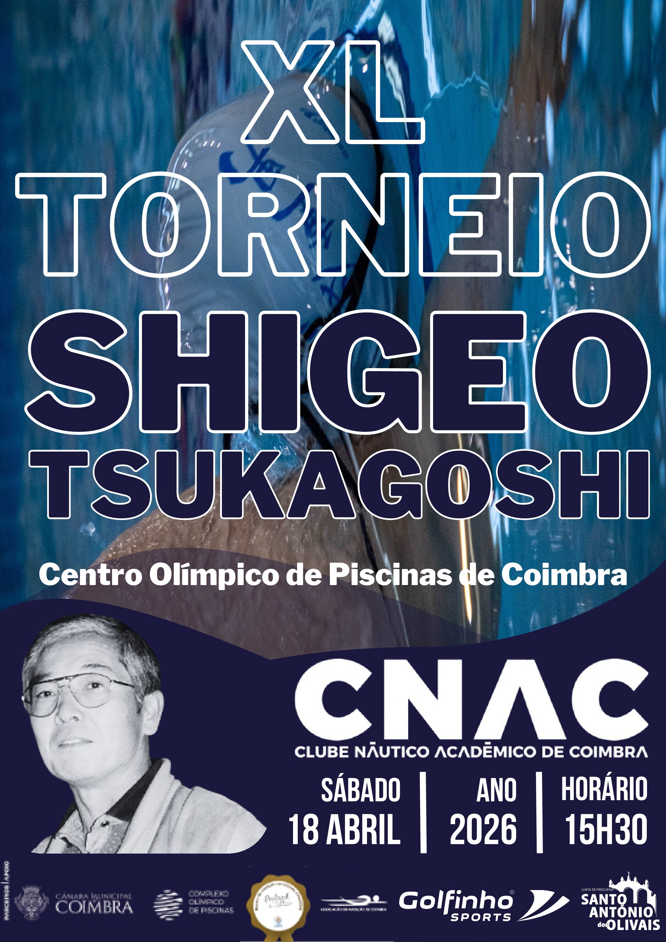XL Torneio de Natação do CNAC – Shigeo Tsukagoshi | 18.04.2026